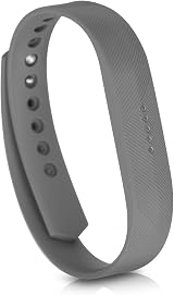 kwmobile TPU Watch Strap Set 3 for Fitbit Flex 2 Replacement Bands Black Blue view 4