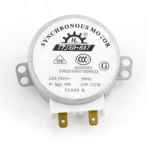 uxcell AC 220V/240V CW/CCW 4W Microwave Oven Turn Table Synchronous Motor