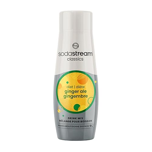 SodaStream Diet Ginger Ale Syrup, 14.8 Fluid Ounce