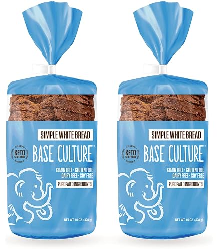 Amazon.com: Base Culture, Frozen, Bread Classic Sandwich, 16 Ounce