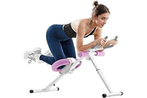 VEVOR AB Workout Machine, Ab Workout Equipment at Home Gym, Core & Abdominal Trainers for Women, Weight Capacity Strength Tra
