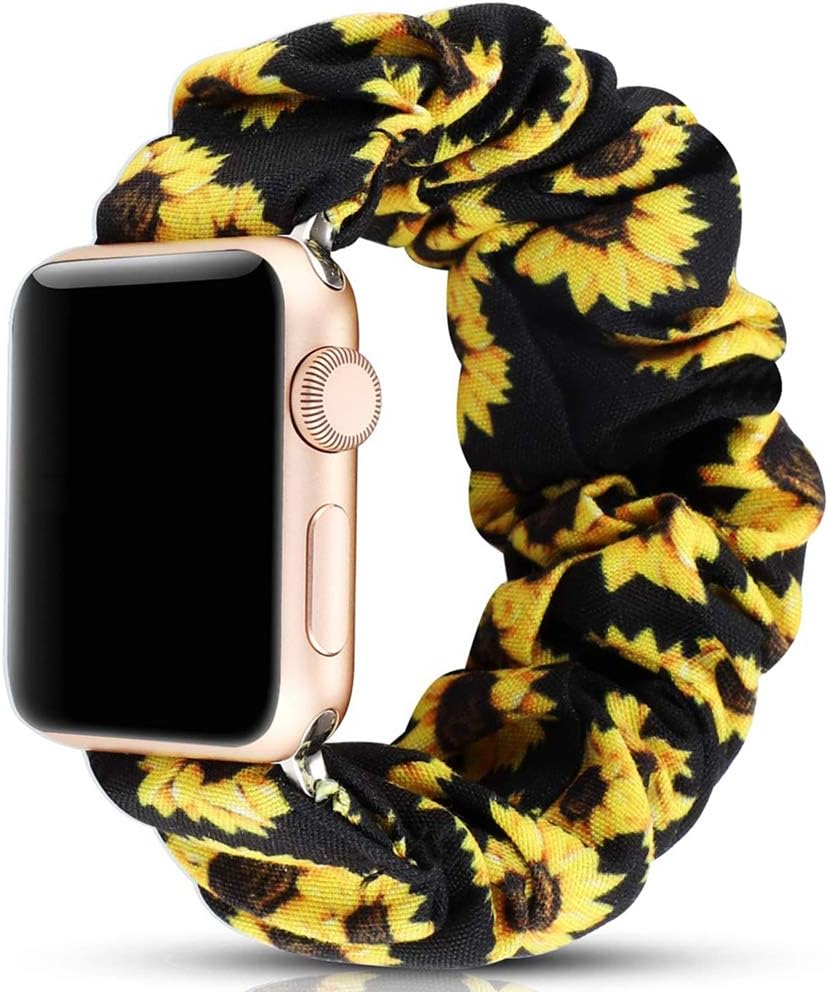 Miimall Compatible with Apple Watch 40mm/38mm Scrunchie Strap