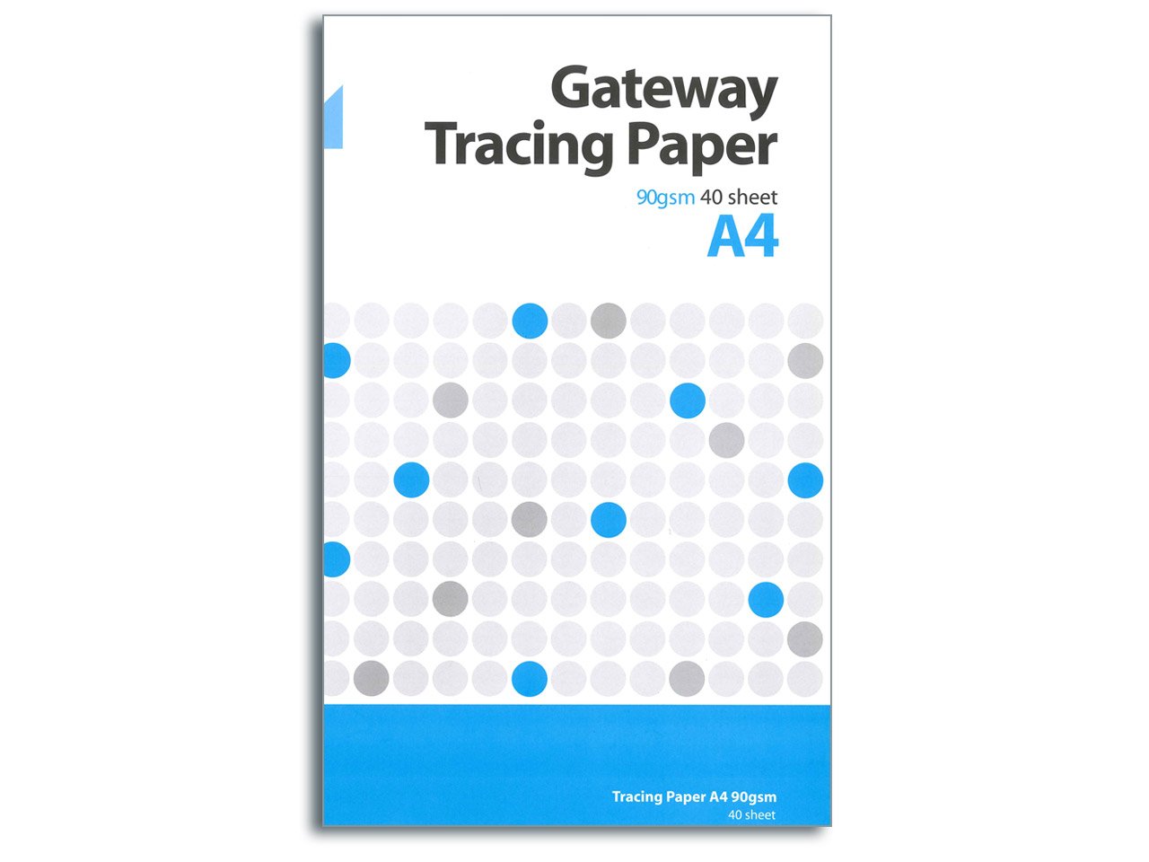 Gateway Natural Tracing Paper Pad A4 90gsm 40 Sheets