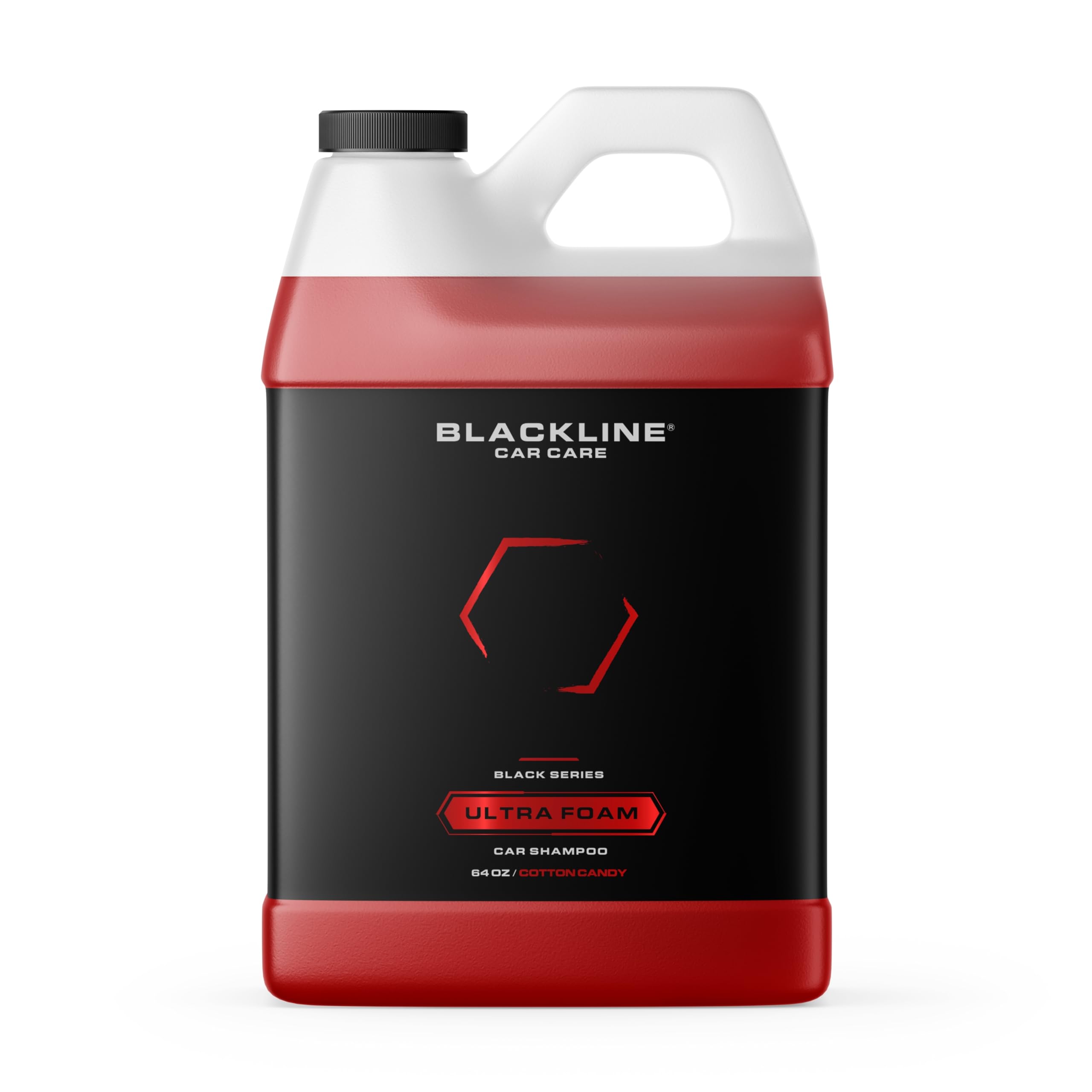 Photo 1 of Blackline Automotive Extreme Foaming Car Shampoo - Extreme Ultra Foam Perfect for Ceramic Coatings - Compatible with Foam Cannon for Pressure Washer (64 Fl Oz, Cotton Candy)