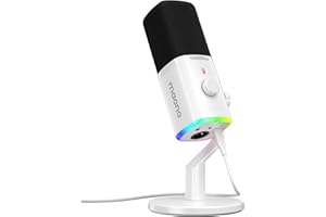 MAONO XLR/USB Gaming Microphone Kit: Dynamic PC Mic for Streaming Podcasting, Software Support, Mute Button, Gain Control, RG