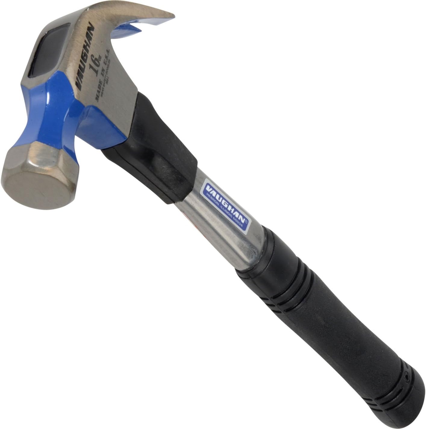 Vaughan T016 TO16 16 oz Tubular Nail Claw Hammer