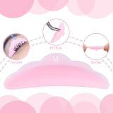 Ouligay Lash Lift Kit 50pcs Lash Perm Pads & Shields Pink Silicone 5 Sizes view 6