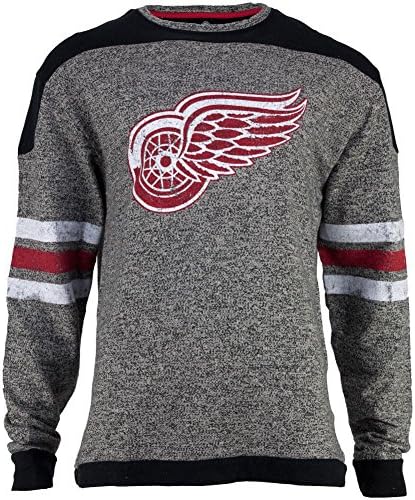 Detroit Red Wings - Logo Preston TC French Terry Adult Sweatshirt - Medium Apparel