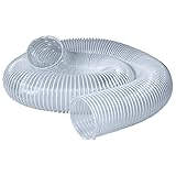POWERTEC 3" x 10' Dust Collection Hose, 3 Inch Dust