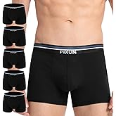 Men's Underwear Comfortable Soft Cotton Breathable Trunk Briefs for men 5 Pack