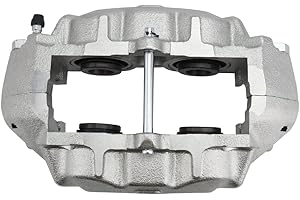 MAYASAF 187017 New Front Left/Driver Side Disc Brake Caliper Assembly for Chevy Corvette 1965-1982