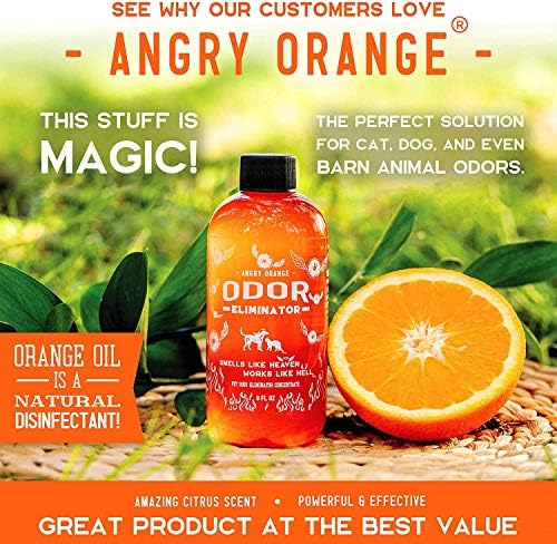 [Angry Orange] 강아지 오줌냄새 제거 얼룩 탈취 710ml(24floz)