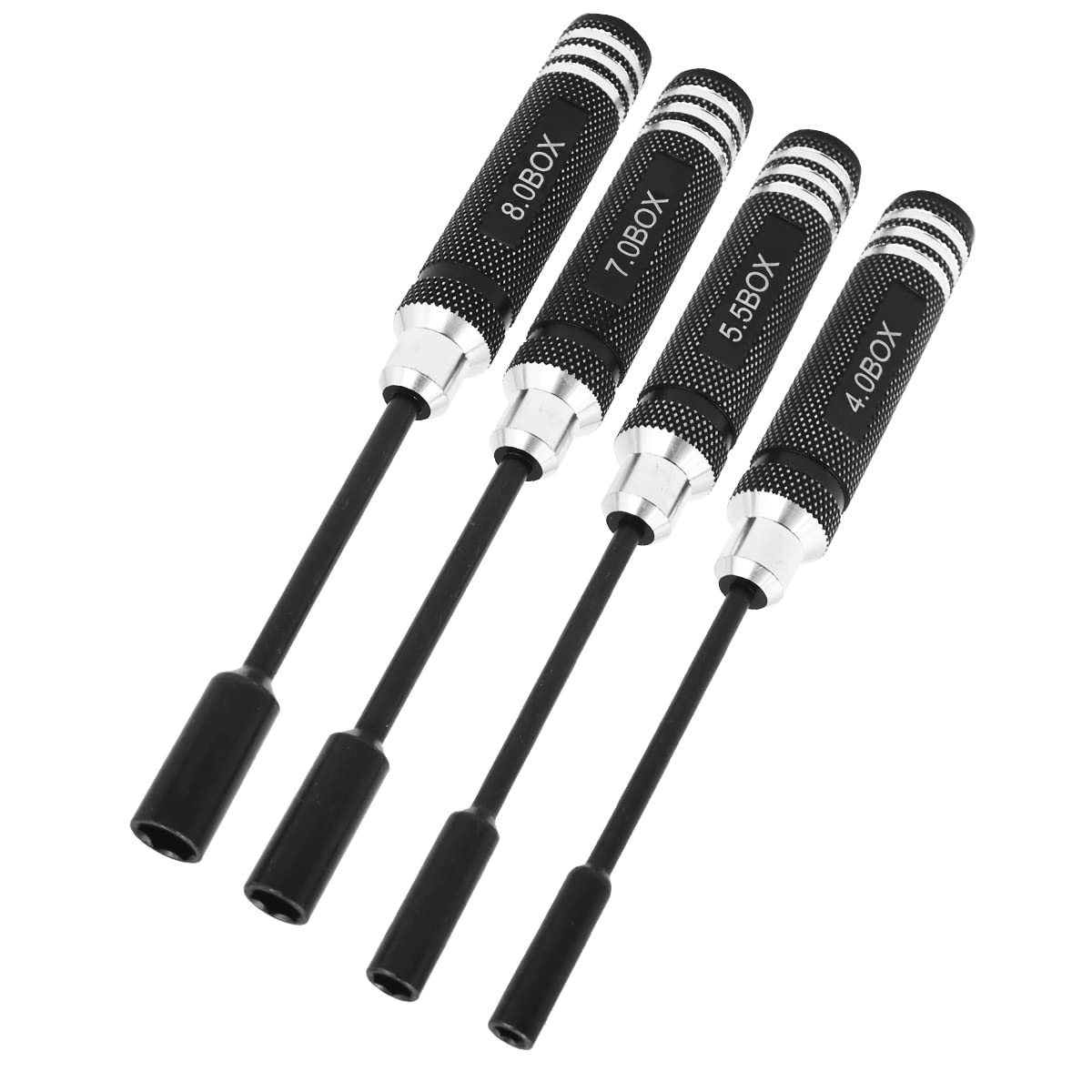 WANGCL Hex Socket Screwdriver Set 4PCS Rc Car Tool Kit RC Repair Tools Set for RC Car Crawler Monster Trucks - 4.0mm 5.5mm 7.0mm 8.0mm