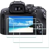 ULBTER Screen Protector for Canon EOS R100 EOS R10 EOSR10 Camera [3 Pack] | Tempered Glass Edge to Edge Protection,Anti-Scrach Anti-Fingerprint Anti-Bubble