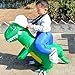 Baby Toddler Inflatable Dinosaur Rider Costume Halloween Party Funny Dress Toy For Kids 2-5 Age