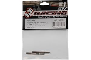 3Racing 3RAC-TR335 64 Titanium 3mm turnbuckle 35mm (2 Pieces) (Three Racing)