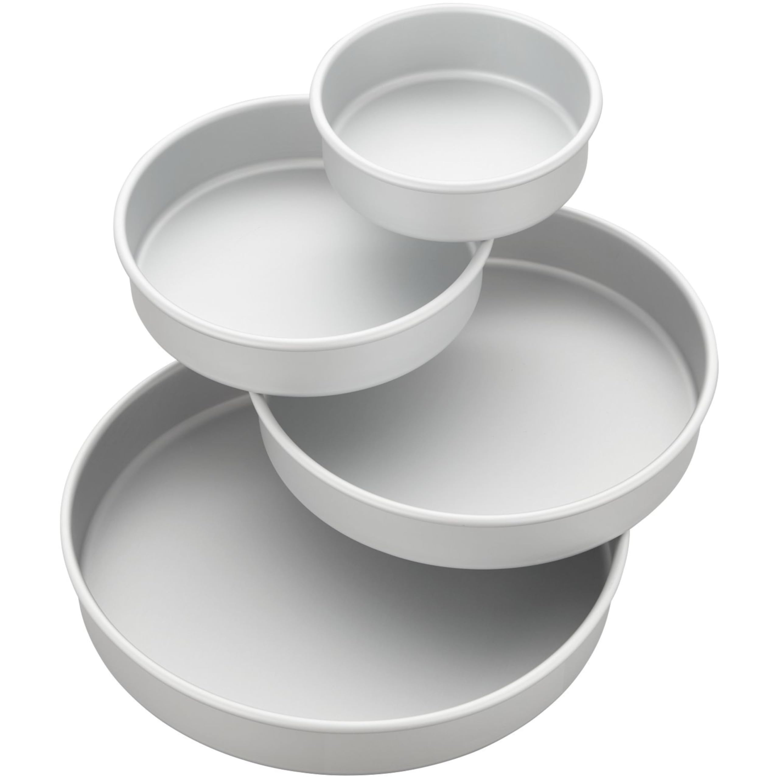 Wilton Four-Piece Round Tin Set