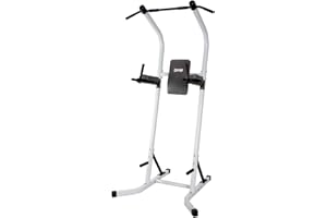 Body Champ Fitness Power Tower, Gym Equipment for Home, Indoor Workout Equipment, Multi-Use Pull-Up Bar Station
