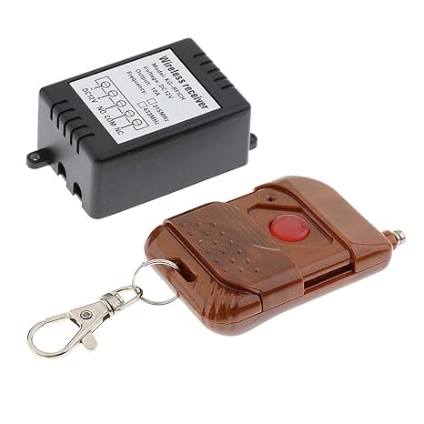 Baoblaze DC12V Funkfernschalter Transmitter 433 MHz Drahtlose Fernbedienung Empfänger