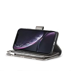 UEEBAI Wallet Case for iPhone XR, Premium Vintage