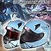 OSNICH Japanese Anime Full Face Motorcycle ATV Street Bike Helmet MS-850 Warrior (Adult and Youth Sizes, DOT Certified)