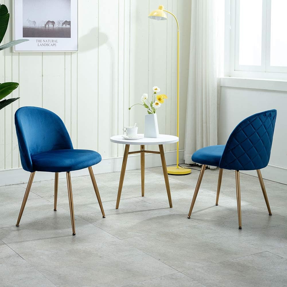 Best royal blue velvet dining chairs