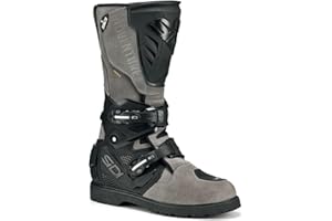 SIDI | Touring Motorcycle Boots, Professional Motocross Boots for Men ADVENTURE 2 GORE-TEX, Micro-Adjustable and Replaceable Buckles, Flex System, Velcro Strap