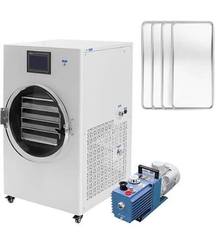 HNZXIB 0.12㎡ Vacuum Freeze Dryer -60℃ Desktop Freeze Dryer with