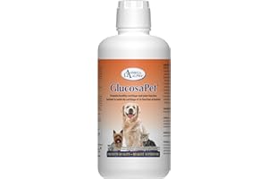 Omega Alpha GlucosaPet, Liquid Supplement for Dogs & Cats 1 Litre with Glucosamine Chondroitin MSM, Supports Joint Comfort Mo