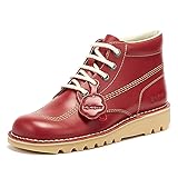 Kickers Men's Kick Hi Core Classic Boots Ankle, Red