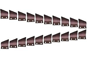 DIGGER SUPPLY 10LH + 10RH Carbide Trencher Cup Teeth, fits Chains w/ 2" Pitch- 135924, 135925