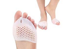 Cavulo Briza Toe Sleeves – Soft, Comfortable, Protective, Flexible, Ideal for Daily Wear (2, Clear)