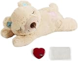 Pet Prime Heartbeat Bear Toy with Warmer Bag for Puppies Anxiety Relief