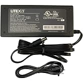12V 50W Adapter for Elo Touchscreen Monitor E005277 2740L 1939L 1991L 2494L | Also fits 1739L, 1990L, 2294L and 2794L displays with 4.16A 5.5x2.1mm center-positive DC plug