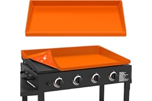 GrillChef Silicone Griddle Cover Mat for Blackstone 28 Inch, Full Wrap-Around Flat Top Cover, Heavy Duty Food-Grade Grill Buddy Mats, All Season Griddle Top Protective for Grill Accessories