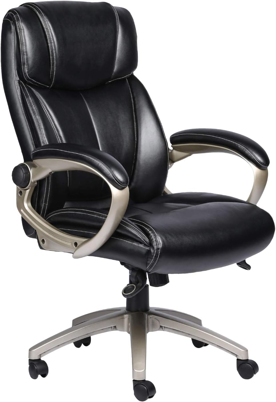 ComHoma High Back Office Chair Big and Tall 400 lb Executive Computer Desk Chair, Thick Padding for Comfort and Ergonomic Design for Lumbar Support,