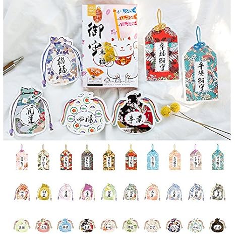 Amazon ダイカット ポストカード 型抜き 30枚 セット お守り