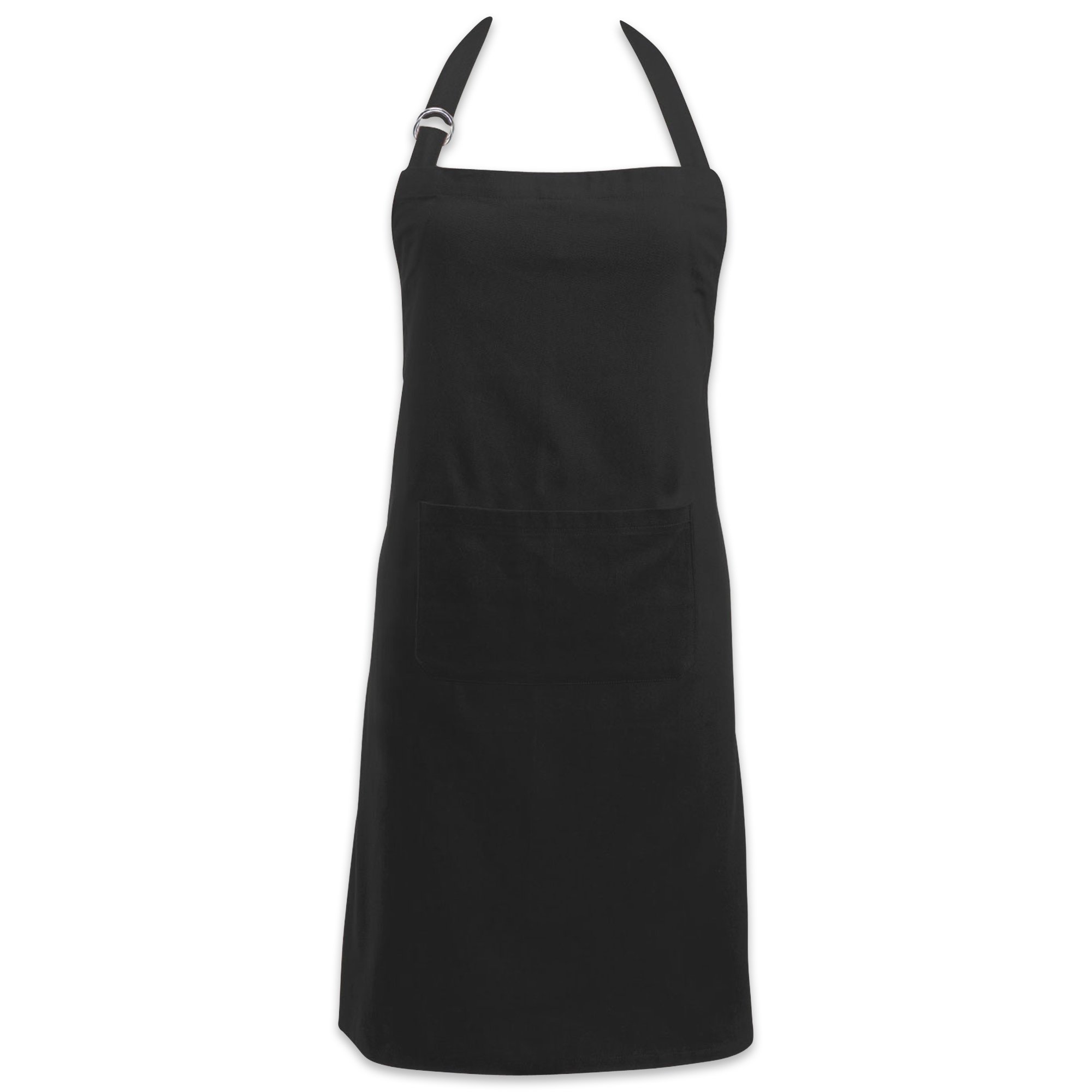 DII Everyday Basic Kitchen Collection, Chef Apron, Black