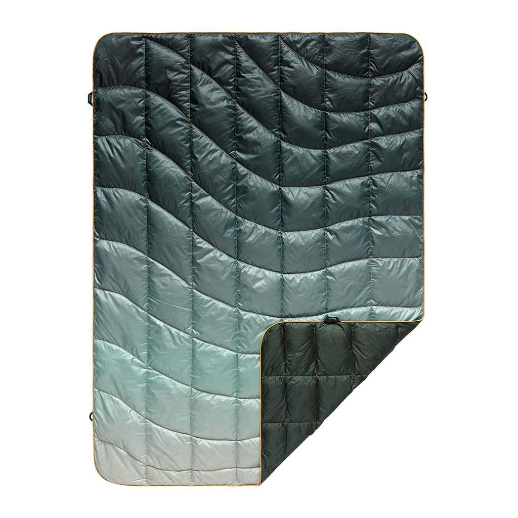 Rumpl The Down Decke, Outdoor Daunen Camping Decke für Reisen