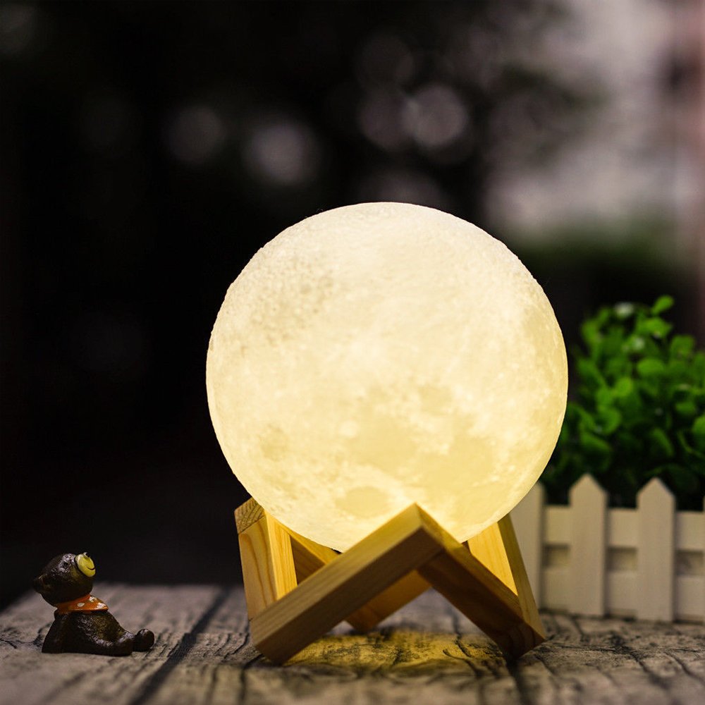 LED Moon Night Light, denshine 3.1\