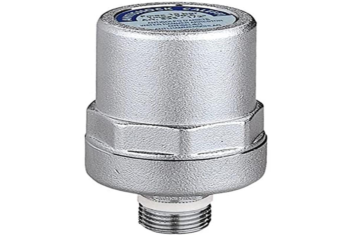 Caleffi 525040 1/2" Mechanical Shock Arrestor Prevents Plumbing Water Hammer