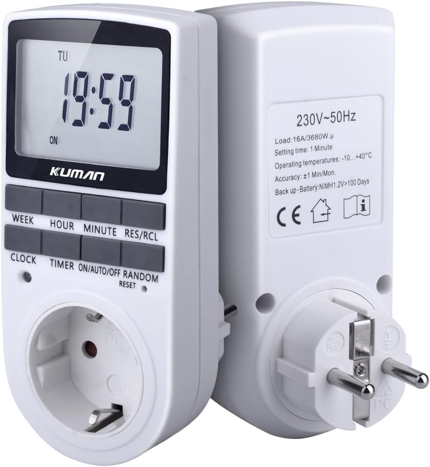 timer elettrico per luci