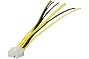 YONGJIANGXIA 8-Pin Speaker High Level Input Plug Compatible with Alpine Amplifier MRV MRP V12 V-Power Flex