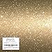 GOLD Glitter Vinyl Sheets 12