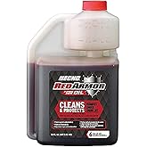 Echo Products 6550006 Red Armor Oil Mix 2-Cycle2-Stroke High Performance, Semi-Synthetic, Clean and Protect Against Carbon Build Up, Outdoor Power Equipment Engine Formula 16 fl oz (1 Pack)