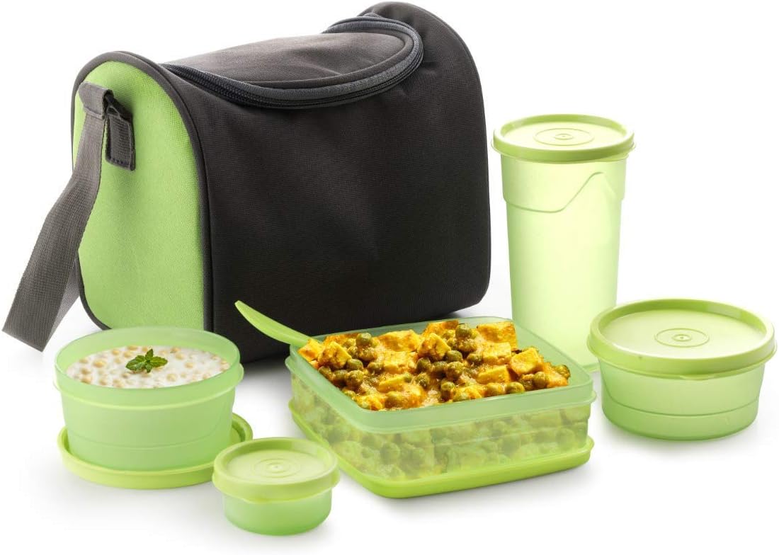Buy Vansi Airtight Steel Lunch/Meal Box/Tiffin with Insulated Bag