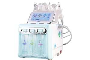 OIJIIE Hydrogen Oxygen Facial Care Machine Professional 6 in 1 Machine, Face Skin Care Devices for Home Beauty Salon