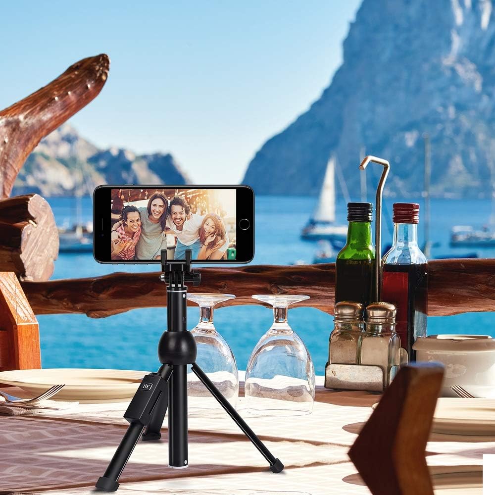Selfie Stick, Professional 45-Inch Selfie Stick Tripod, Extendable Selfie Stick with Wireless Remote and Tripod Stand for iPhone 6 7 8 X Plus/Samsung Galaxy Note 9/S9 Plus and More: Camera & Photo