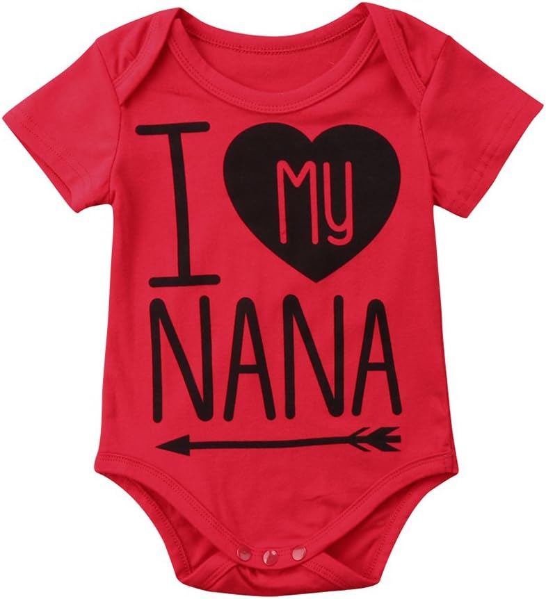 Calsunbaby Infant Newborn Unisex Baby Boys Romper Short Sleeve Romper Bodysuit Girls Outfits