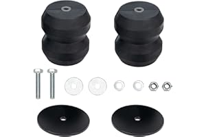 GELESSY Suspension Enhancement System GMRCK15S Compatible With Chevy Silverado 1500 and GMC Sierra 1500, Rear pickup truck, Weight Capacity 8600 lbs, Suspension Rubber Helper Spring Kit